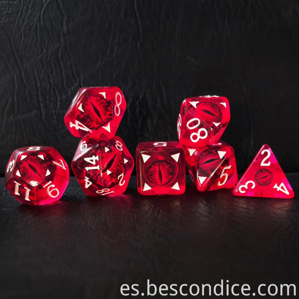 Dnd Dice Set Dragon Eye 2